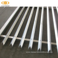 galvanized steel palisade fence euro palisade fence designs